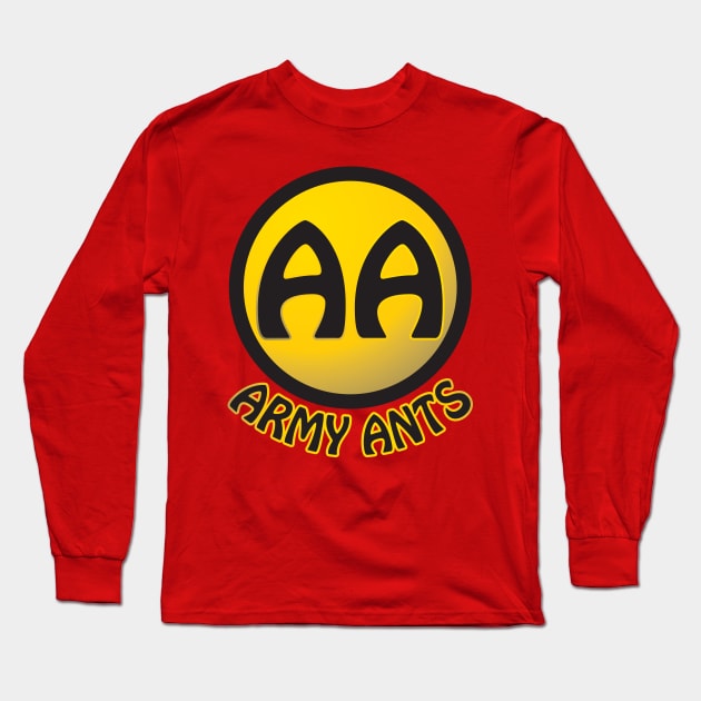 Army Ants Long Sleeve T-Shirt by WhatProductionsBobcaygeon